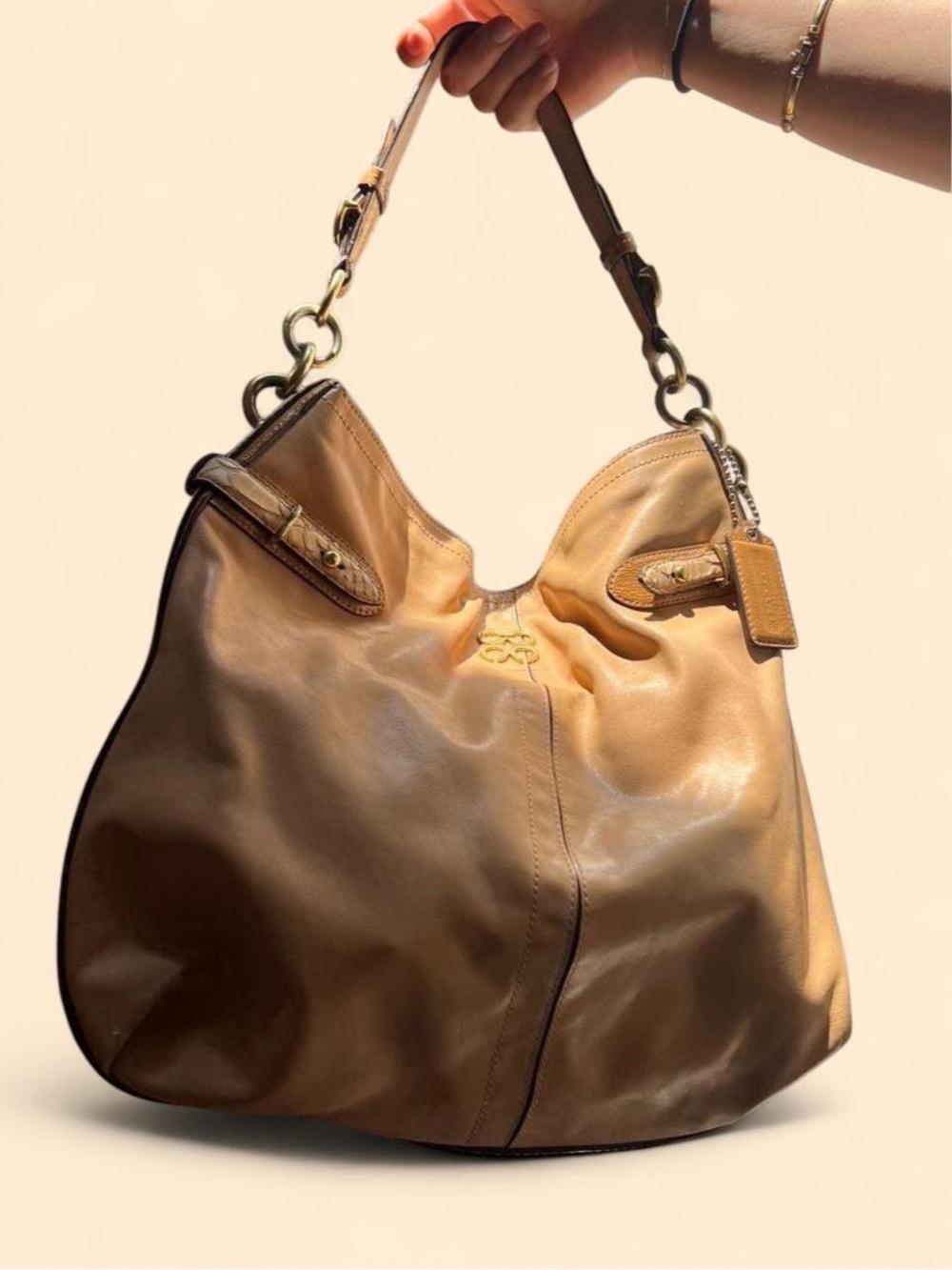 Coach Colette Leather Hobo Bag Tan Python
Trim 16418 Slouchy